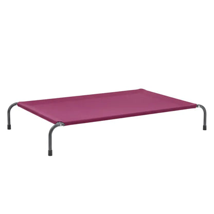 Elevated Mesh Dog Cot with Rubberized Skid-Proof Feet