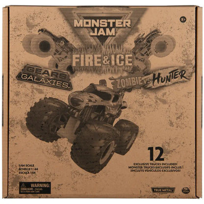 Monster Jam, 12-Pack 1:64 Scale Monster Truck Vehicles (Walmart Exclusive)