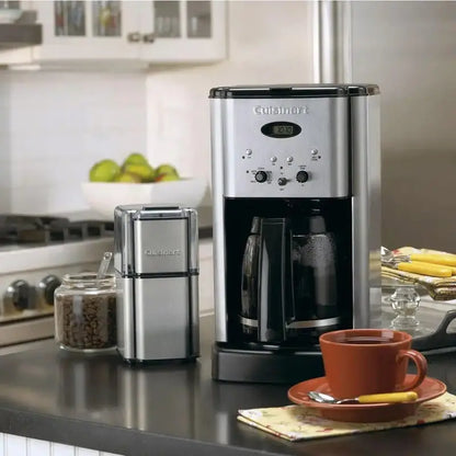 Cuisinart Brew Central 12-Cup Drip Coffee Maker  Stainless Steel Body, Glass Carafe, Programmable Timer