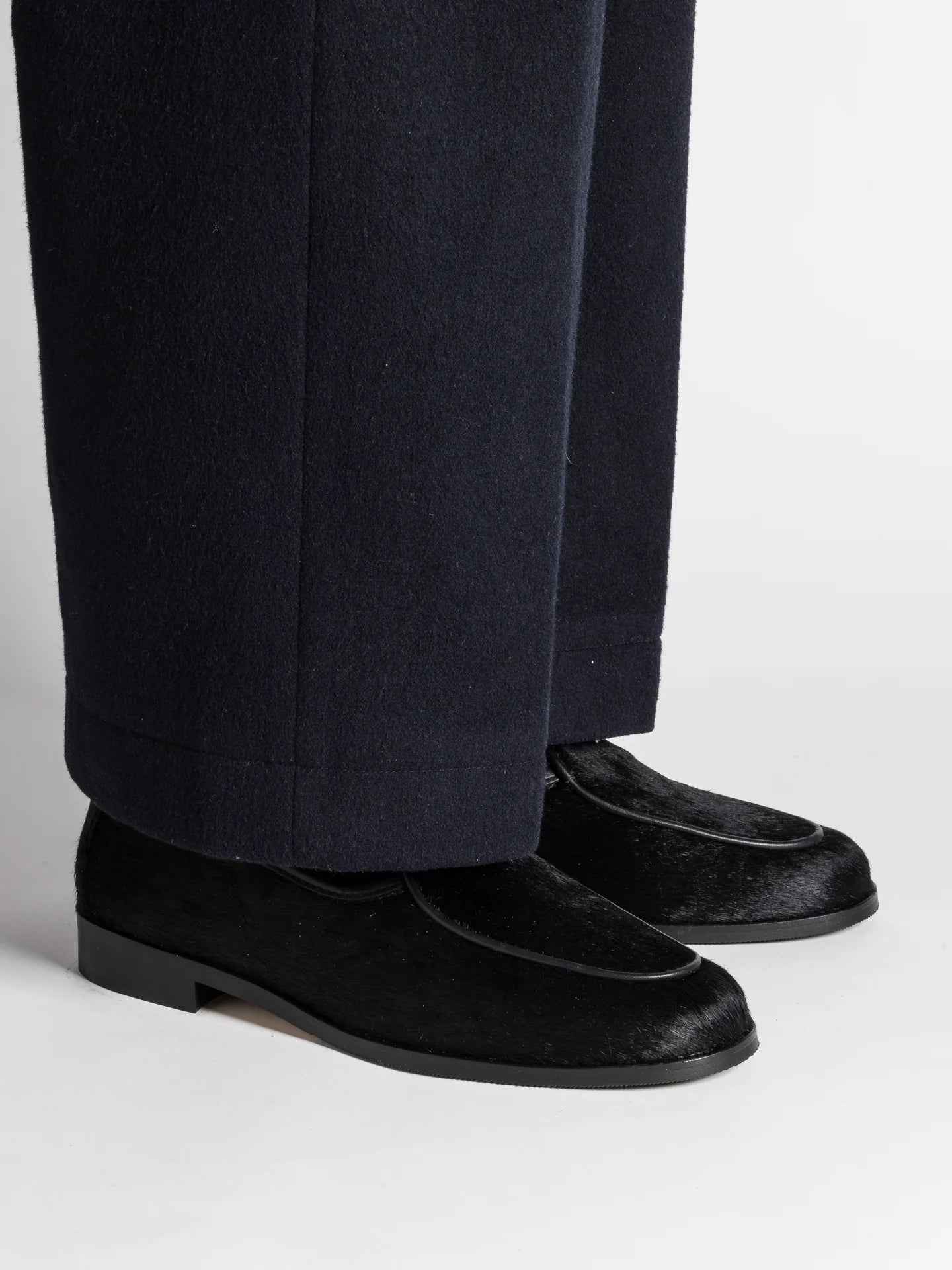 JACQUES NEW HAIRY CALF BLACK
