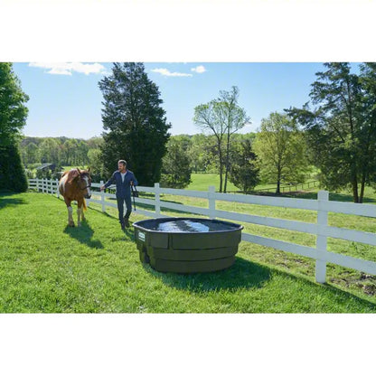 Rubbermaid 300-Gallon Heavy-Duty Stock Tank for Livestock & Water Storage