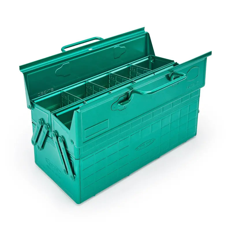 Toyo ST-350 Heavy-Duty Tool Box  Green