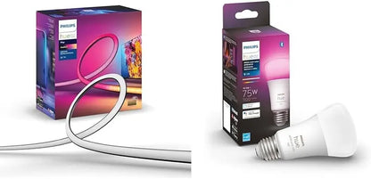 65-Inch RGB TV Backlight Strip  Syncing LED Light Bar for Smart TVs, Music & Gaming Ambience