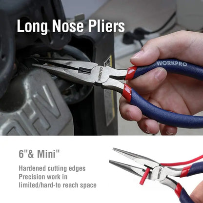 WORKPRO 7-Piece Multifunction Pliers Set for Home & DIY Projects