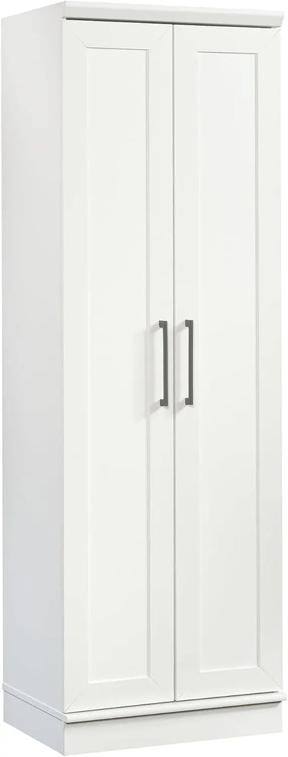 Sauder HomePlus Pantry Cabinet in Soft White Finish