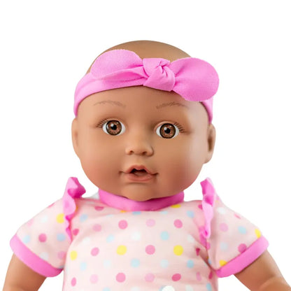 My Sweet Love 5-Piece Dark Skintone Baby Doll & Stroller Set for Toddlers