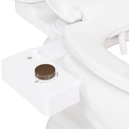 Non-Electric Bidet Seat Attachment  Manual Water Pressure Control, No Installation Tools Required