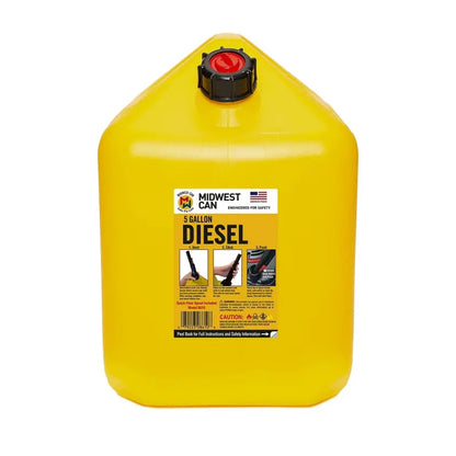 5-Gallon Auto-Shutoff Diesel Fuel Can  Heavy-Duty Portable Container Set (4-Pack)