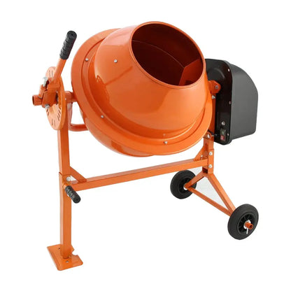 T-Mech 70L Electric Cement Mixer  Portable Concrete Mixing Machine