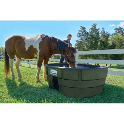 Rubbermaid 300-Gallon Heavy-Duty Stock Tank for Livestock & Water Storage
