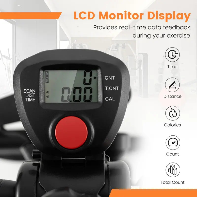 Low-Impact Pedal Exerciser for Seniors  Hand & Foot Use