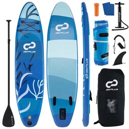 11-Foot Inflatable Stand-Up Paddle Board  All-in-One SUP with Complete Accessory Kit