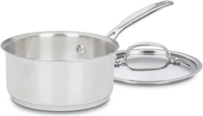 Cuisinart Chef’s Classic Stainless Cookware  1.5 QT Pan, 1.0 Count
