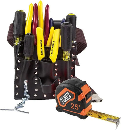 5300 Electrician’s Tool Kit  12-Piece Set with Screwdrivers, Pliers, Tape Measure, Wire Stripper & Organized Pouch