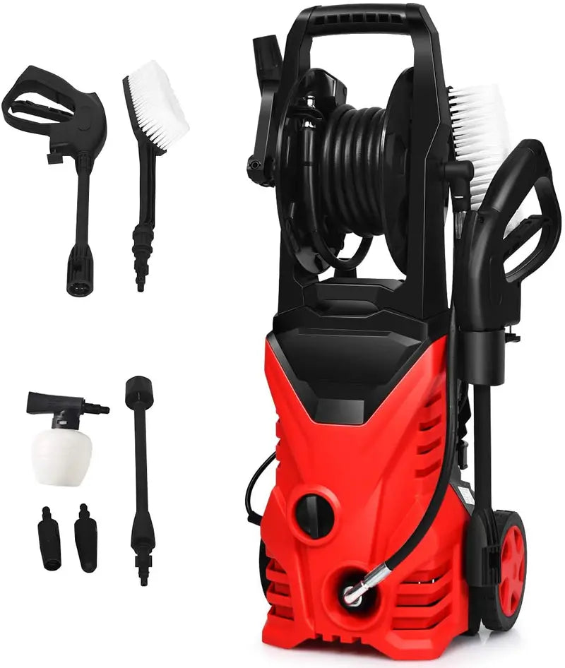 High-Power Electric Pressure Washer  Compact and Heavy-Duty Cleaning System