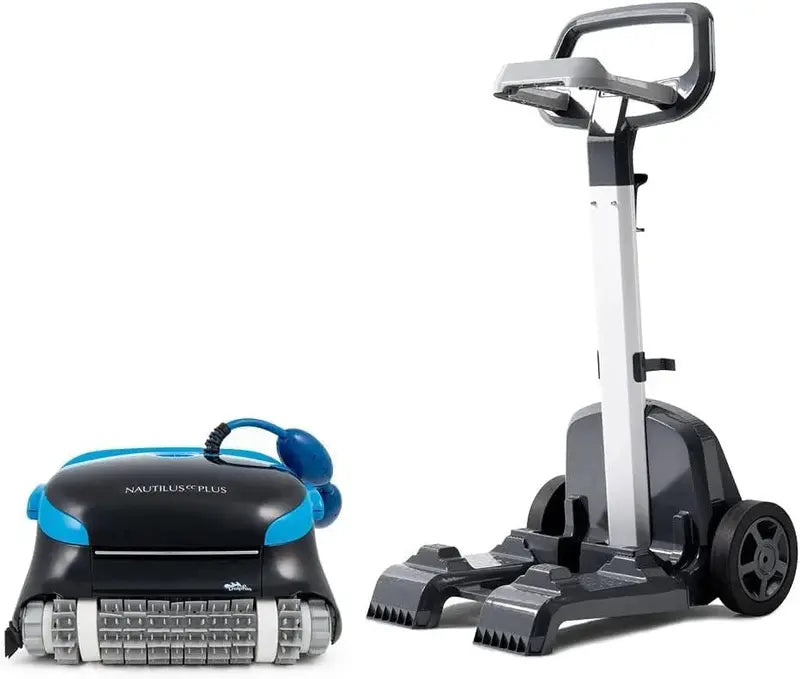 Dolphin Nautilus CC Plus Robotic Pool Cleaner  Wi-Fi Enabled, Wall-Climbing Vacuum for In-Ground Pools up to 50 Feet
