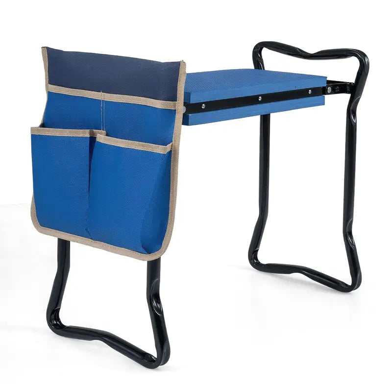 Heavy-Duty Folding Kneeler Bench  Gardening Pad with Cushioned Support