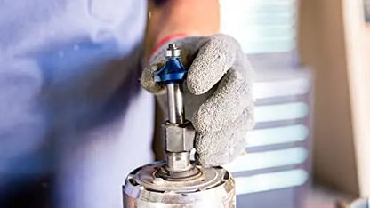 BOSCH 2.25 HP Fixed-Base Router, Aluminum, 12 AMP Motor, Adjustable Speed, Includes Accessories