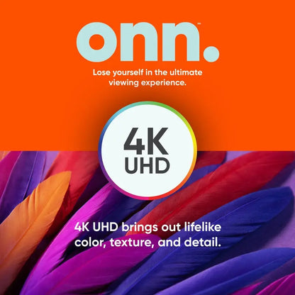 50  Class 4K UHD (2160P) LED Roku Smart TV HDR