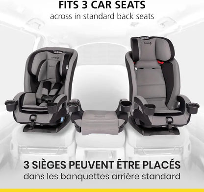 Hexagon Horizon 4-in-1 Convertible Car Seat  Infant to Toddler, Rear/Front Facing & Booster Modes, Washable Fabric, Fits 3 Across, Ages Birth10 Years