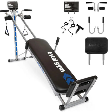 Total Gym APEX Home Fitness System  Space-Saving Full-Body Workout Station with Adjustable Resistance