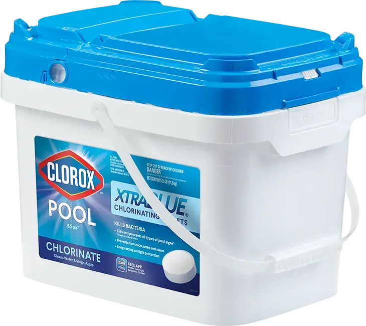 Swimming Pool Chlorine Tablets  25-Pound Bulk Pack of Slow-Dissolving Sanitizing Tablets for Clear, Safe Water