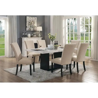 7-Piece Dining Room Set  Table and Matching Chairs