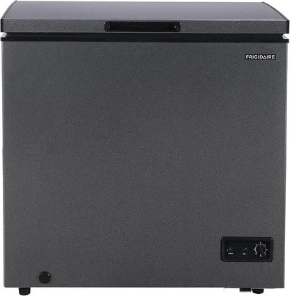 Frigidaire 7-Cubic-Foot Chest Freezer  Granita Finish with Adjustable Thermostat & Easy-Defrost Basket