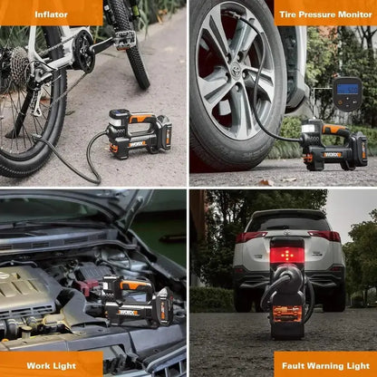 20V MAX Cordless Multi-Function Air Pump  Portable Inflator with Battery & Charger Included