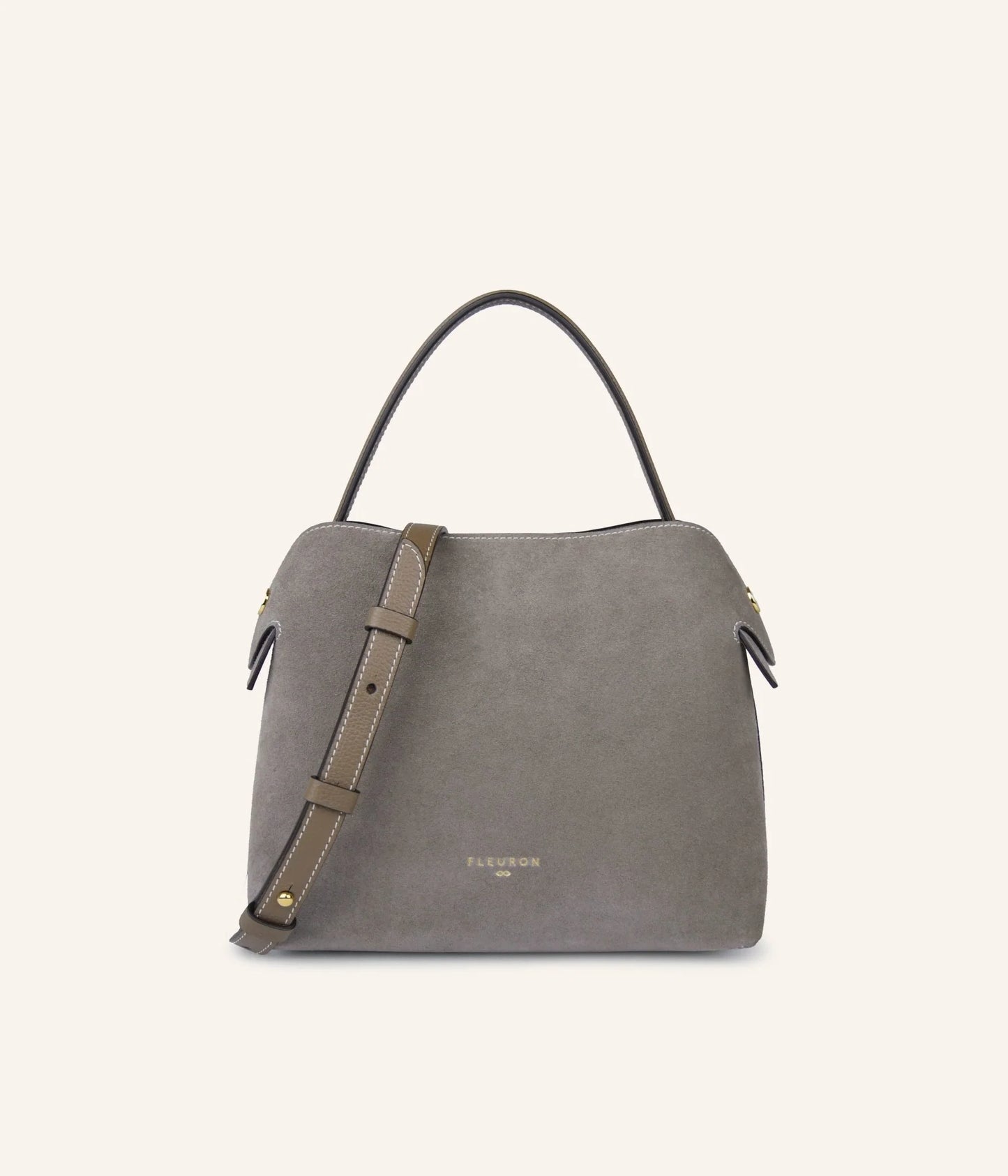 Medium Swann | Suede Taupe