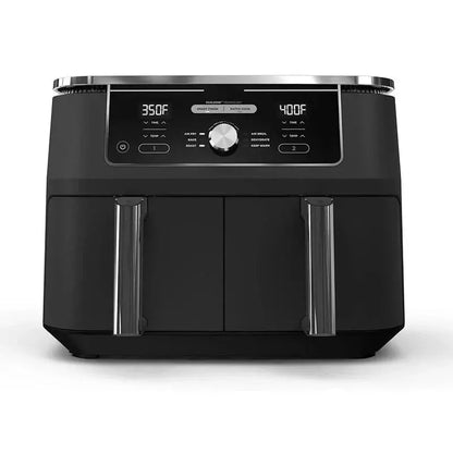 DZ401 Foodi DualZone XL Air Fryer  10-Quart, 6-in-1 Functionality, Two Independent Baskets with Separate Controls