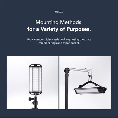 Claymore 3 Face+ LED Lantern, Rechargeable, 3 Light Modes, 4000 Lumens, 26100mAh Power Bank, Waterproof, Outdoor/Indoor Use