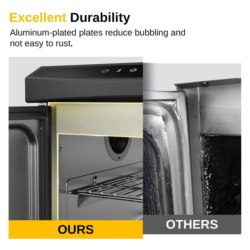 EAST OAK 30-Inch Digital Electric Smoker Featuring Tempered Glass Viewing Door