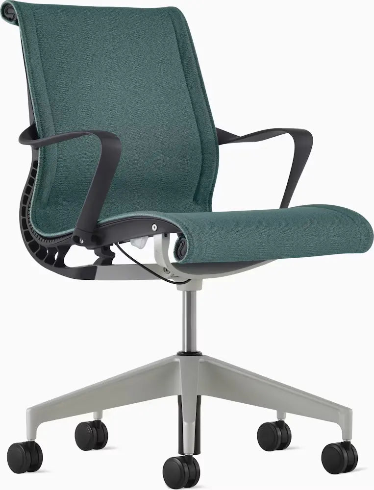 Setu Chair with Armrests  Flexible Kinetic Support &amp; Four-Way Adjustable Arms