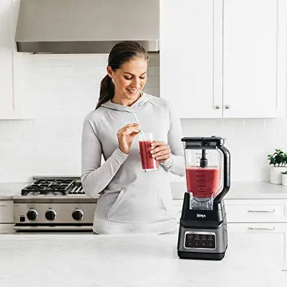 Ninja BN701 Professional Plus Blender  Auto-iQ Technology, 64 oz Crushing Pitcher, Sleek Gray Design