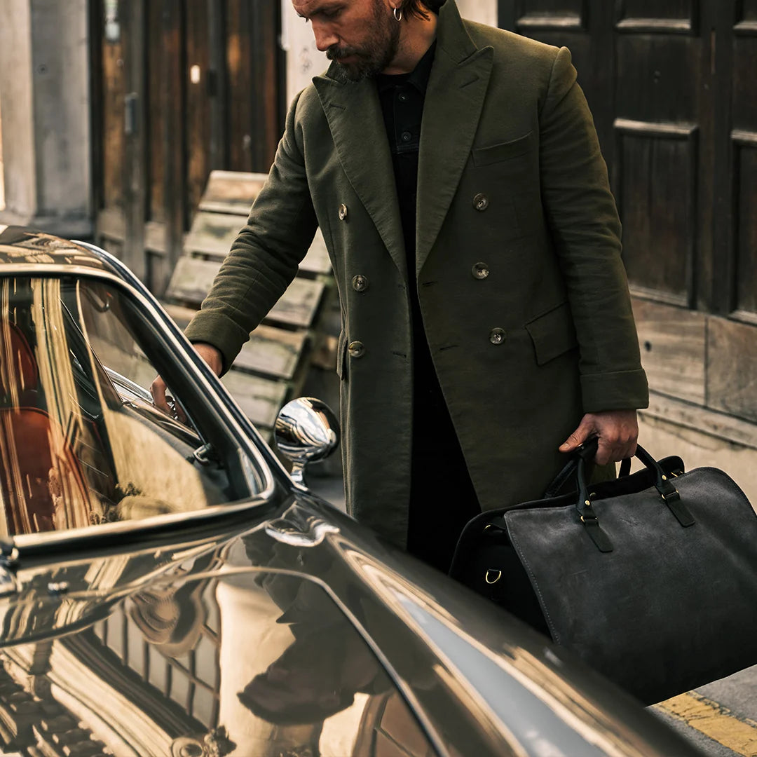 Suede S.C Holdall - Storm Grey