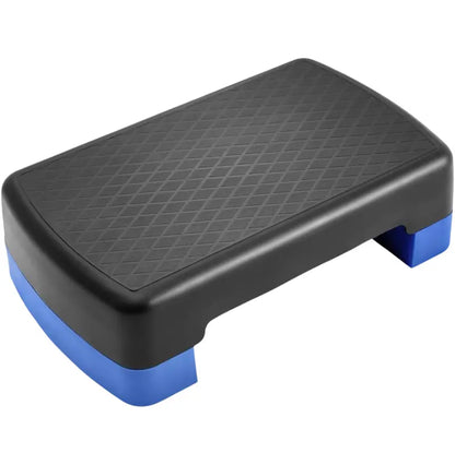 Dual-Riser Adjustable Aerobic Step Platform for Cardio, Balance, and Lower-Body Training