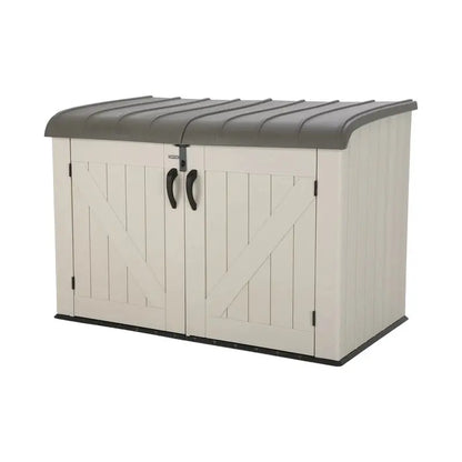 Lifetime Horizontal Storage Shed  75-Cubic-Foot Capacity, Model 60170