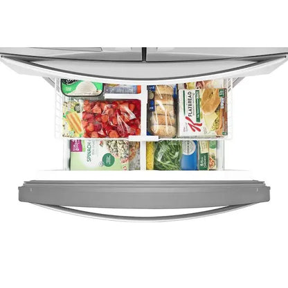 Whirlpool 4-Door French Door Refrigerator  24.5 Cu. Ft., Fingerprint-Resistant Stainless Steel, Ice Maker & ENERGY STAR® Certified