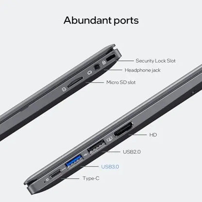 Lightweight 15.6-Inch Windows 11 Laptop  16GB RAM, 512GB SSD, Intel N5095, FHD IPS Display