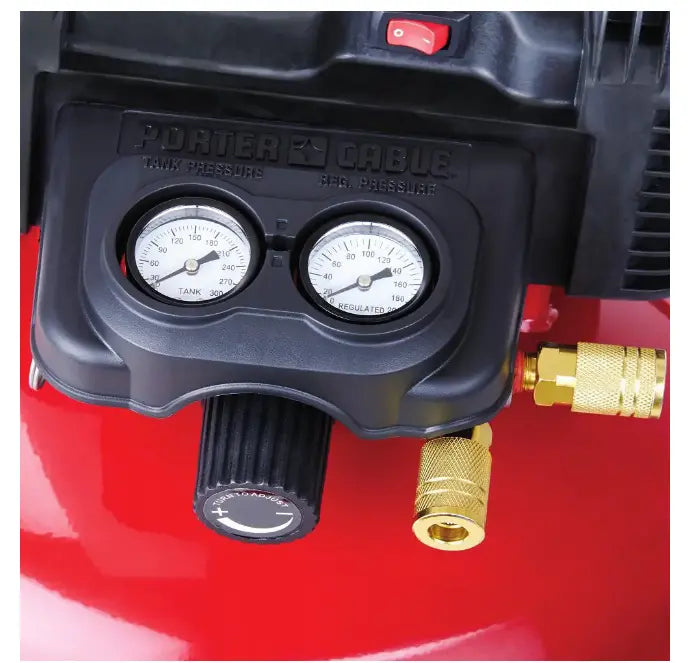 6-Gallon Oil-Free Pancake Air Compressor  150 PSI Compact Design