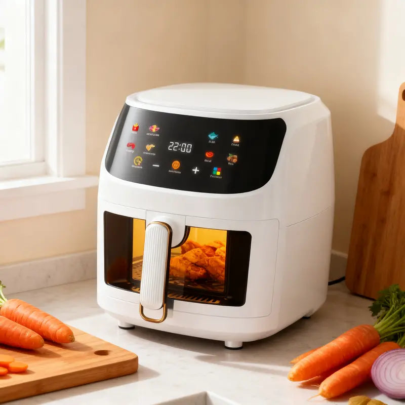 6L Touchscreen Air Fryer Oven  Multifunctional Convection Cooker