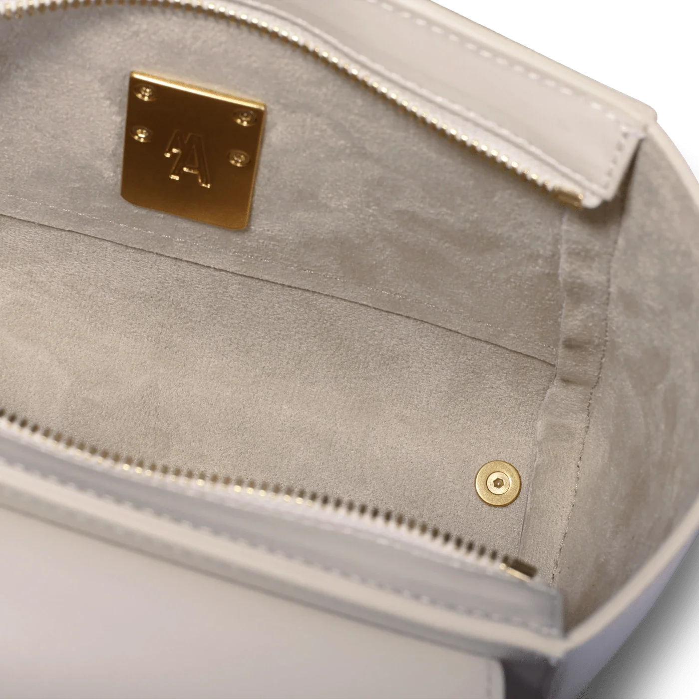 Mini Marly - Cuir Box Blanc Cassé