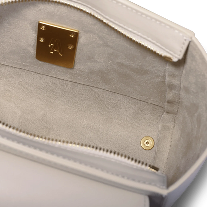 Mini Marly - Cuir Box Blanc Cassé