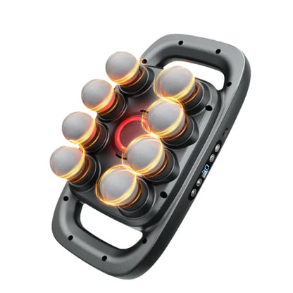 Cordless Handheld Massage Device with Interchangeable Therapeutic Attachments
