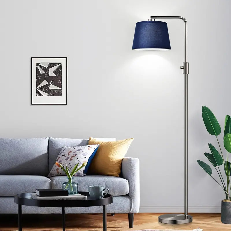 Adjustable Dimmable Floor Lamp with Vintage Edison Bulb