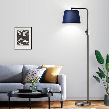 Adjustable Dimmable Floor Lamp with Vintage Edison Bulb