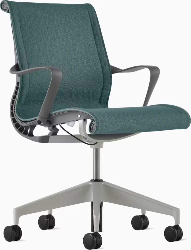 Setu Chair with Armrests  Flexible Kinetic Support &amp; Four-Way Adjustable Arms