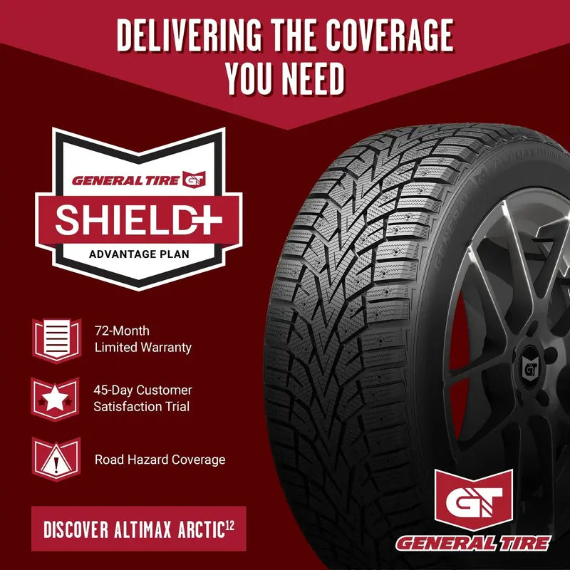 General AltiMAX Arctic 12 Winter Tire  235/45R17 97T XL for Cold Weather Performance
