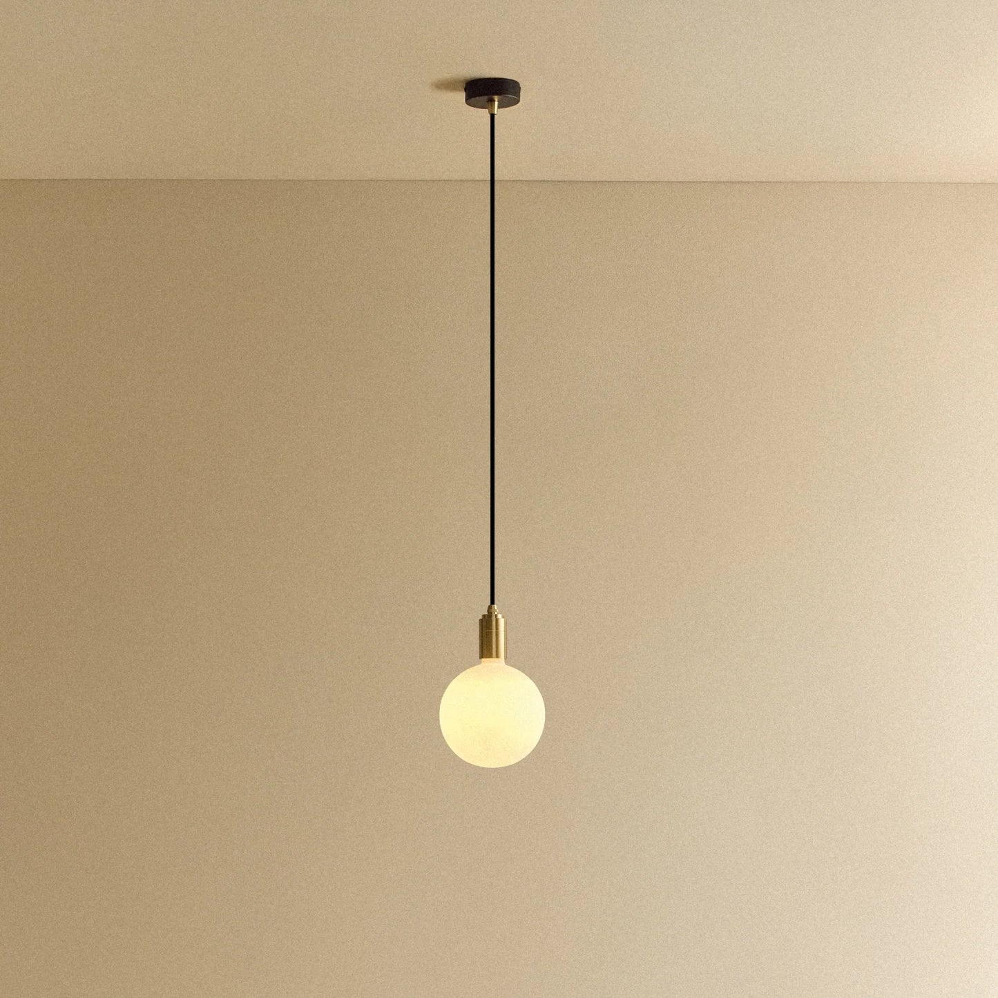 Sphere IV Pendant Light in Brass